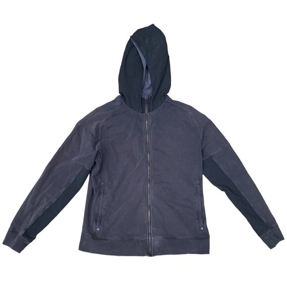 LULULEMON Mens Full Zip Black Hoodie Sweatshirt - Picture 1 of 7